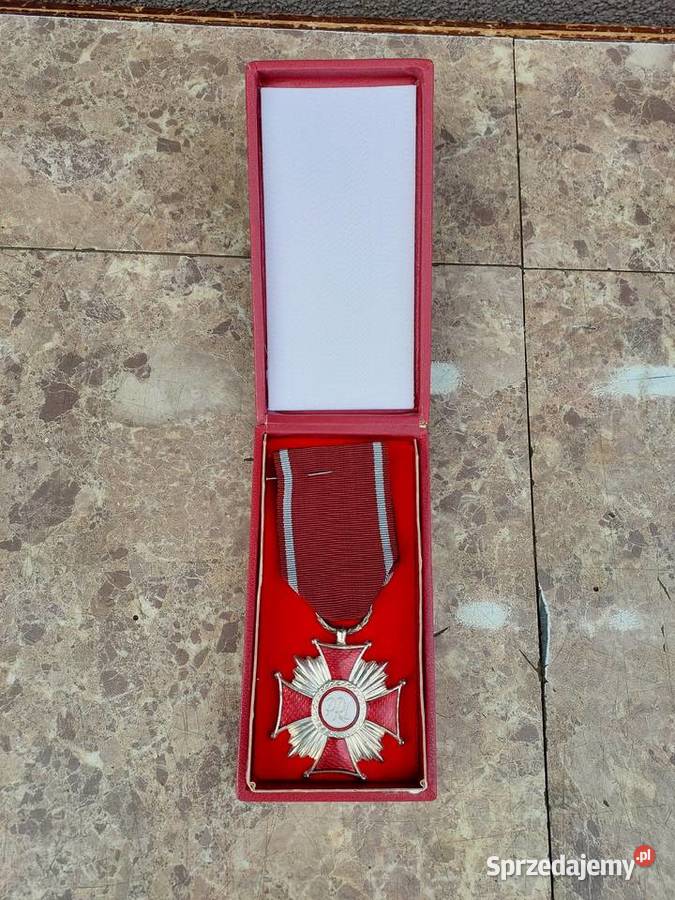 Medal odznaczenie srebrny krzyż zasługi PRL w pomorskie Tczew