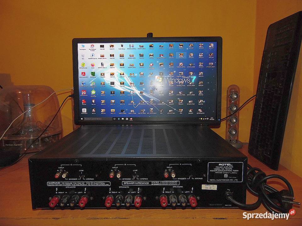 Rewelacyjna końcówka mocy ROTEL RB976 SIX Warta sprzedam