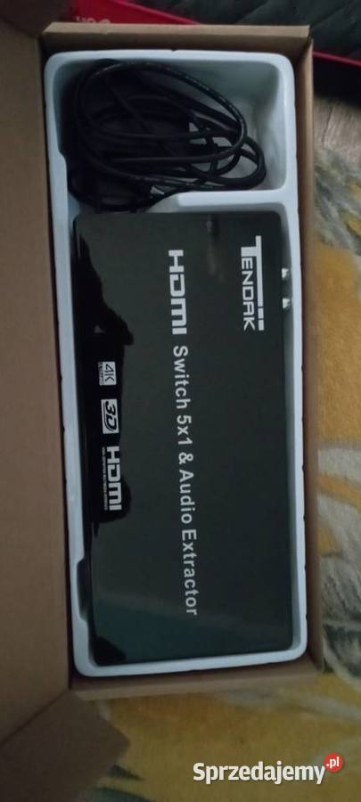 Tendak HDMI Switch 5x1 & Audio Extractor