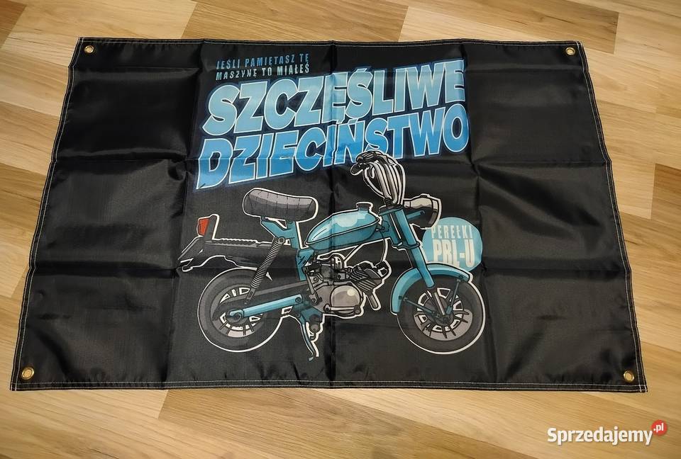 Baner plakat junak Romet Simson Mz zundapp Gniezno