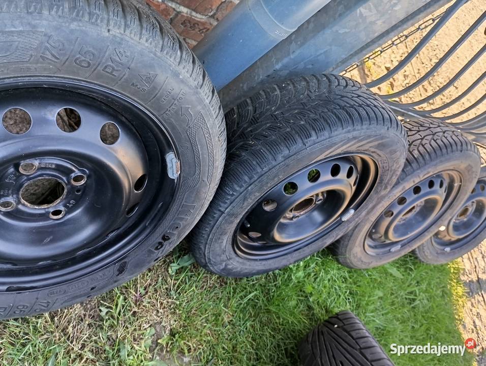 4x100 komplet kół 17565 r14 do Opel Astra opolskie Kluczbork