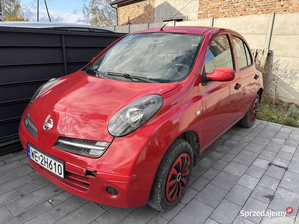 Sprzedam nissana micrę 12 80 z 2005r