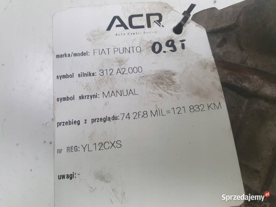 SPRĘŻARKA KLIMATYZACJI Fiat Punto 09 T TwinAir Chełm