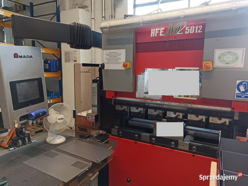 Kompaktowa prasa krawędziowa CNC Amada HFT 5012 dolnośląskie Wrocław