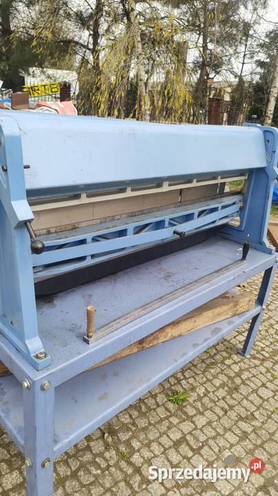 Walcarka zaginarka gilotyna Bernardo Produkcja Biznes i Przemysł