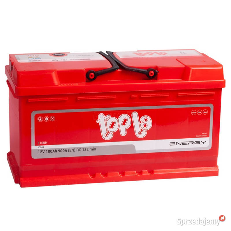 Akumulator 12v100ah 900a TOPLA NOWE MARCO dostawcze Siedlce