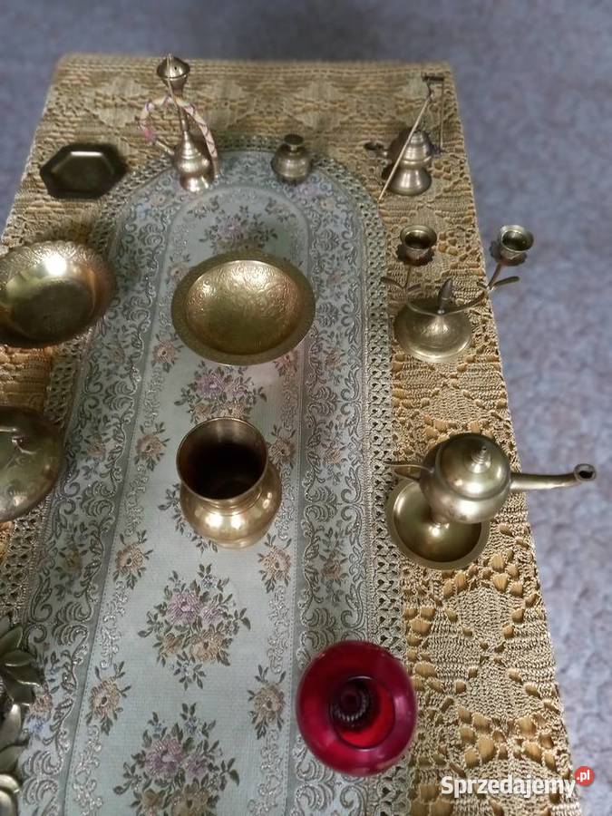 Wyroby z mosiądzu vintage podlaskie Łomża