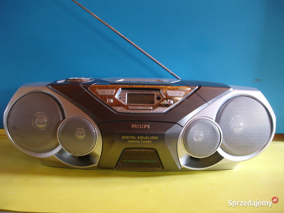 Radiomagnetofon z CD PHILIPS AZ1575 Zielona Góra
