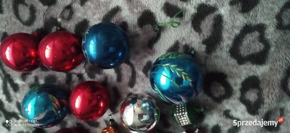 bombki szklane Poznań sprzedam