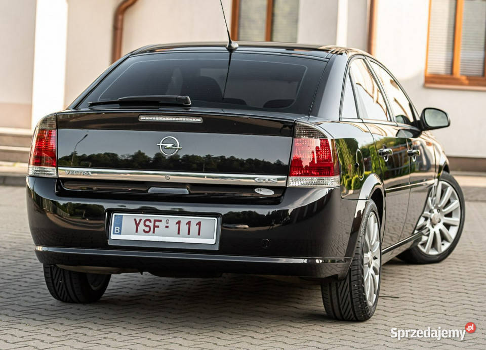 Opel Vectra GTS Super Stan opłatach C 20022008 czarny Samochody osobowe