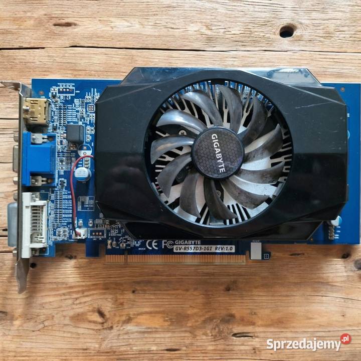 Gigabyte Radeon HD 5570 1GB DDR3 PCIE HDMI DVI Bychawa