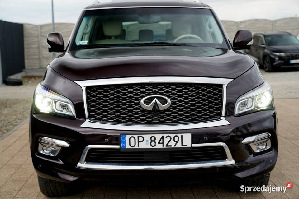Infiniti QX80 8OSOBOWY skora nawi bosse opolskie Otmuchów