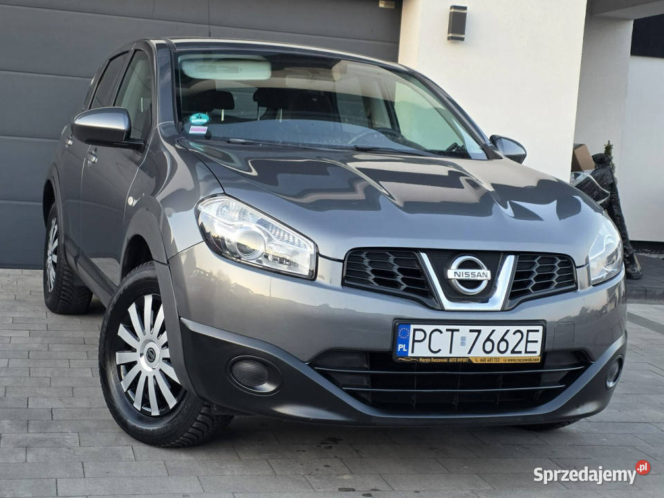 Nissan Qashqai 16 16V BENZYNA LIFT niski szary Czarnków