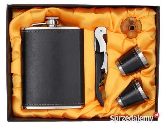 Zestaw Prezentowy Piersiówka Nóż Kelnerski Ostrowy nad Okszą sprzedam