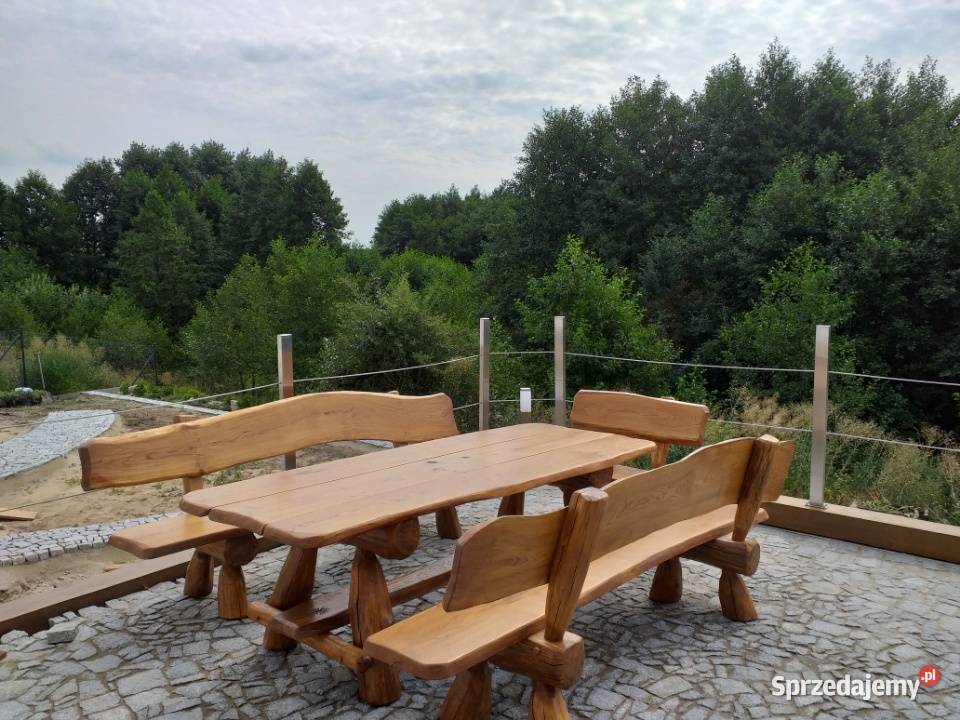 Meble Altana Taras Biesiadne Ogród łódzkie Pajęczno sprzedam