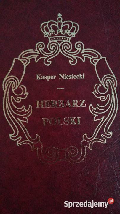 HERBARZ NIESIECKIEGO sprzedam