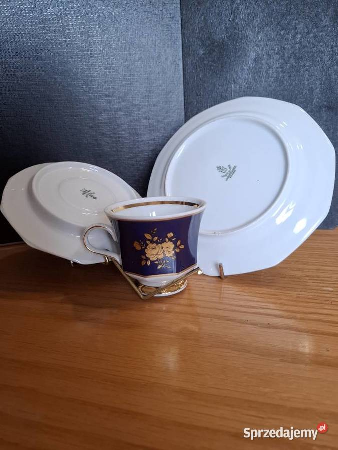 Zestaw filiżanka i dwa tależyki Częstochowa