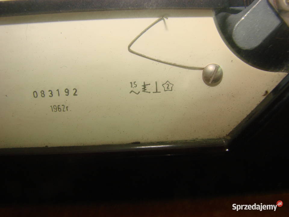 Lumel duży stary woltomierz tablicowy Pozostałe Kolekcje pomorskie Pruszcz Gdański