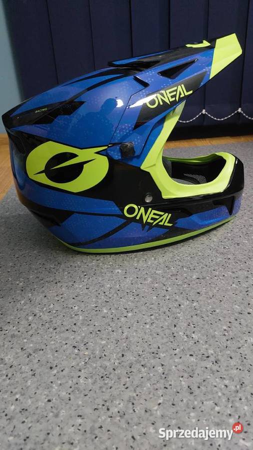 ONeal Sonus Kask blueneon yellow rozmiar M Kask Niedrzwica Duża