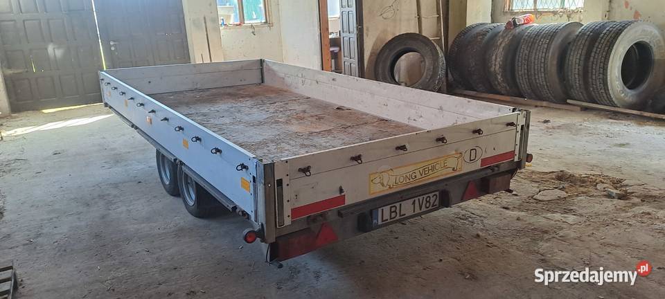 Przyczepkalaweta pod minikoparki DMC 2000 burtowe Biłgoraj