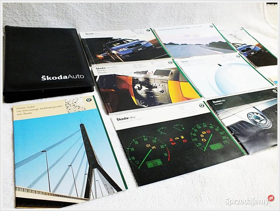 Skoda Fabia Książka serwisowa Dokumenty motoryzacja, transport lubuskie Żary