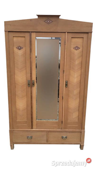 WSPANIAŁA SZAFA SECESYJNA zachodniopomorskie Szczecin