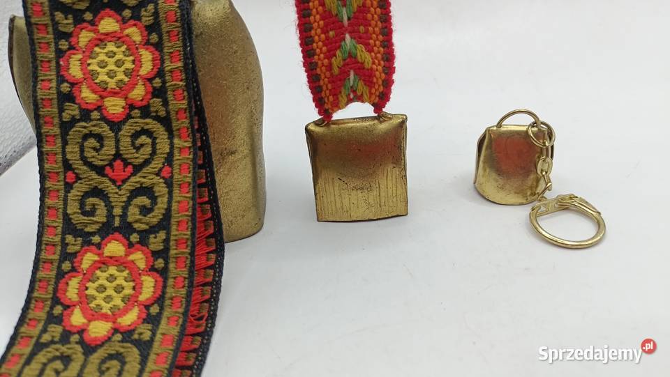 Kolekcja metalowych dzwonków 3 sztuki