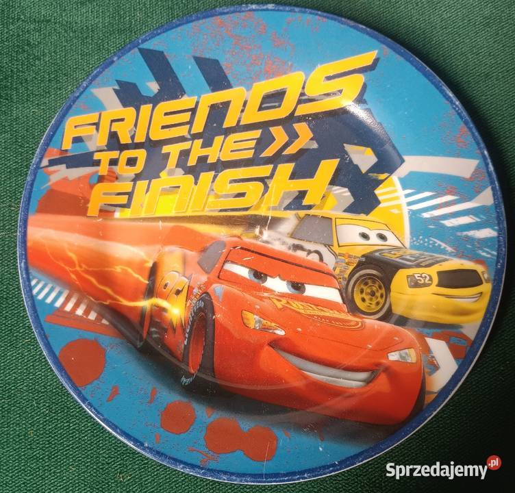 Talerz talerzyk porcelitowy Autka Cars Dajar Zbylitowska Góra