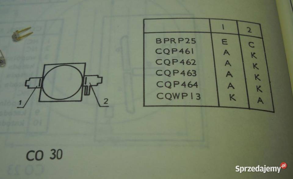 Fototranzystor BPYP25 Unitra CEMI Gdańsk sprzedam