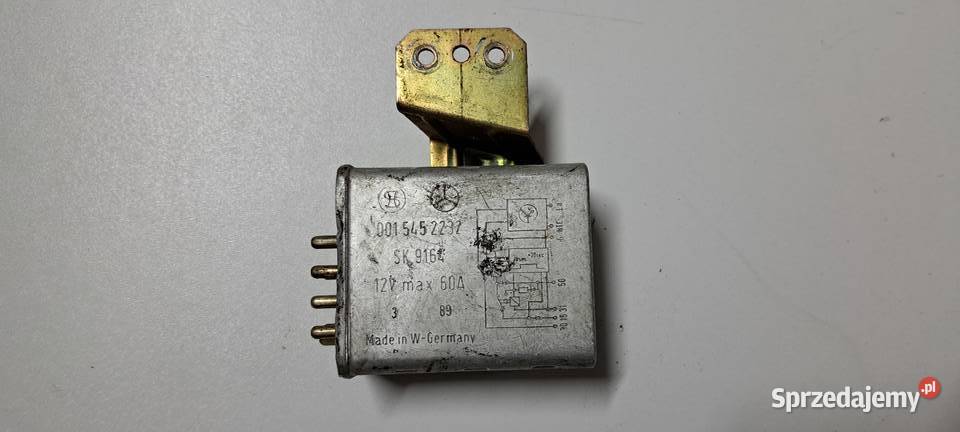 Przekaźnik świec żarowych 0015452232 Mercedes osobowe Luzino