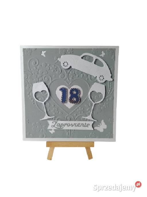 ZAPROSZENIA OSIEMNASTKA K4 WZÓR 1