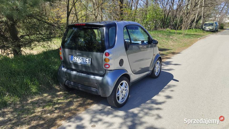 2000 Smart fortwo 450 diesel skóra panorama 2x Olkusz