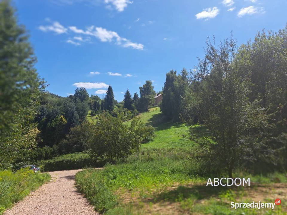 Nielepicedzialka budowlana w otoczeniu zieleni Nielepice
