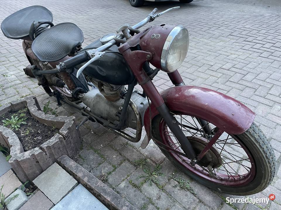 1956 Awo Simson Turist 12345km małopolskie Mszana Dolna