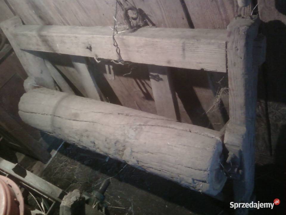 wał drewniany konny stary Pozostałe