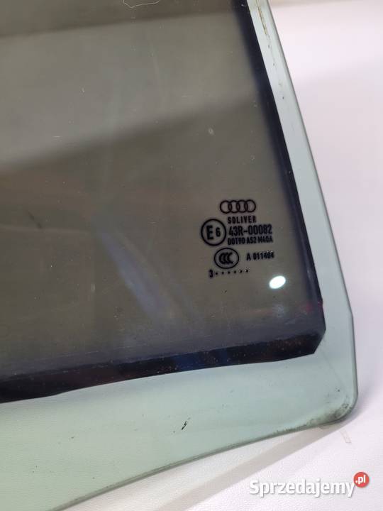 SZYBA BOCZNA DRZWI PRAWY TYŁ AUDI A6 C7 2013 Boczne (drzwi) Przystajń