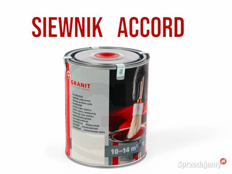 ACCORD Siewnik Niemiecki LAKIER Czerwony do Motoryzacja Kowale Oleckie