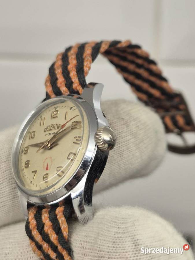 Zegarek vintage Delbana 50 Chorzów