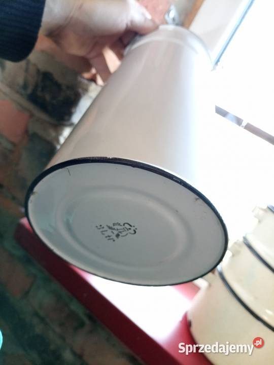 Kanka emaliowana prl podkarpackie Stalowa Wola