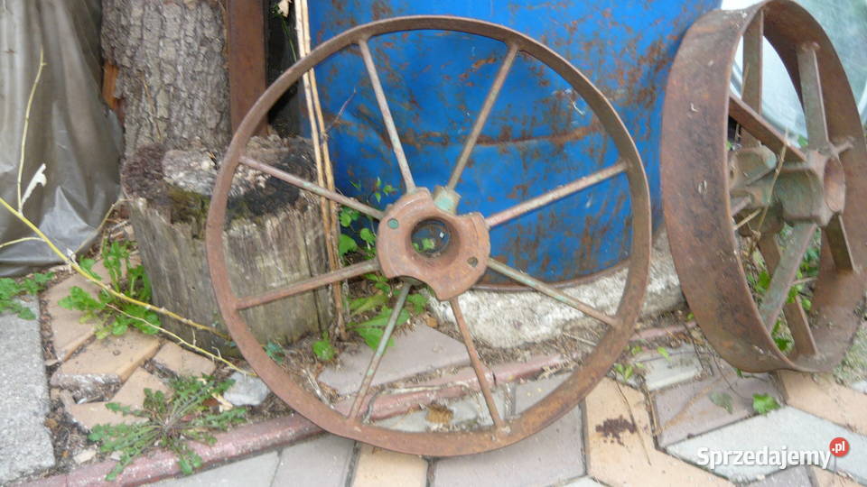 Koła zestaw koło stare ośmioramienne 45 średnicy Sokółka