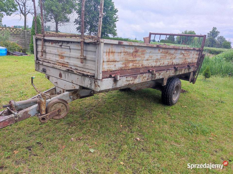 Rozrzutnik obornika 3t nieuszkodzony łódzkie