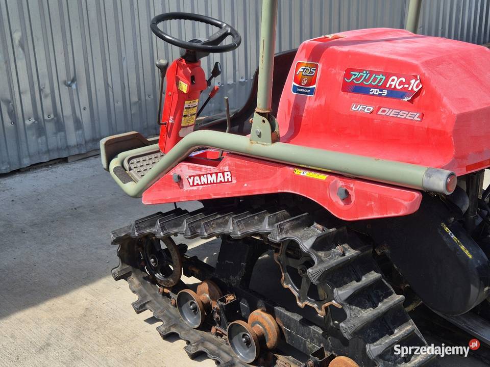 Traktorek traktor YANMAR AC10D 10 Glebogryzarka Małuszyn
