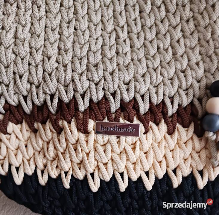 Sprzedam torebkę recznie robiona 27cm Janowo