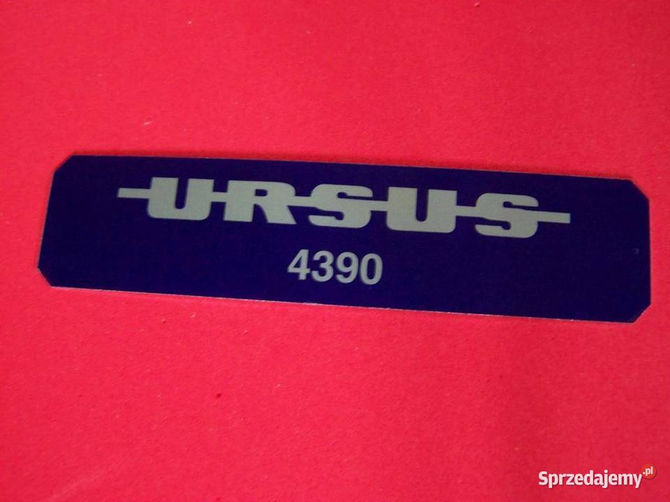 Ursus silnik 4390 oryginalna tabliczka silnika Lublin