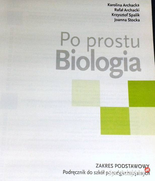 prostu biologia Karolina Archacka Rafał Chełm