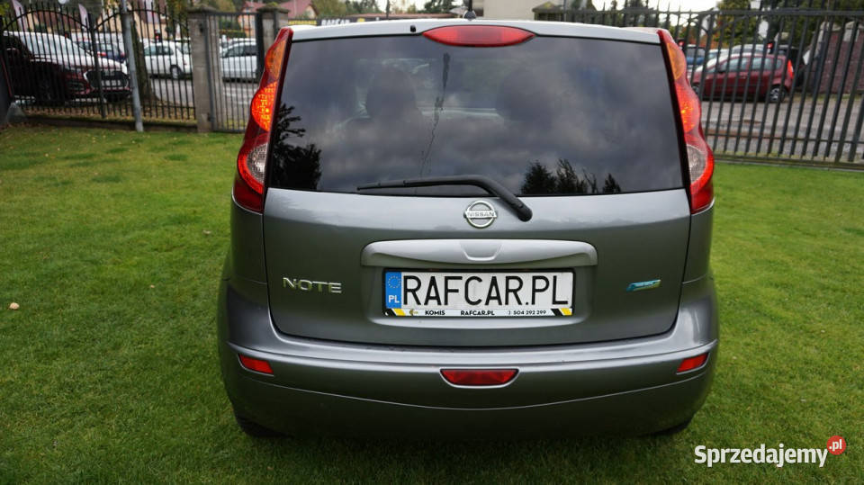 Nissan Note z Niemiec Gwarancja I 20052013 elektryczne lusterka Zielona Góra