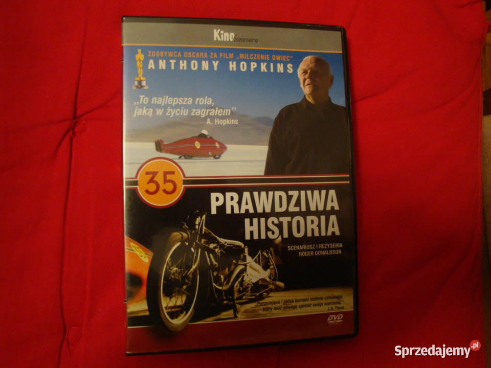 dvd Prawdziwa historia z Anthony Hopkinsem Warszawa