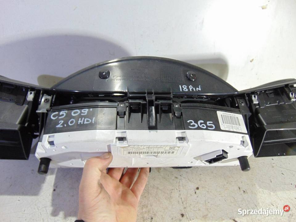 LICZNIK 18 PIN CITROEN C5 III X7 20 HDI osobowe
