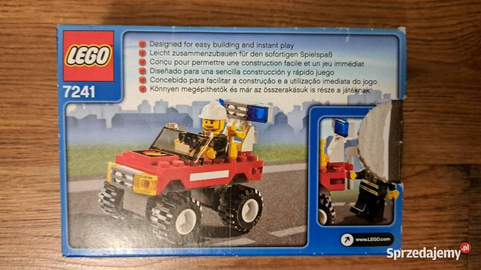 Lego City 7241 dowódca straży z samochodem Zielona Góra