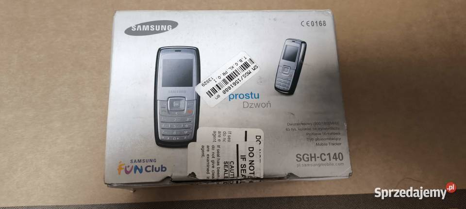 Stary Kolekcjonerski Telefon Samsung SGHC140